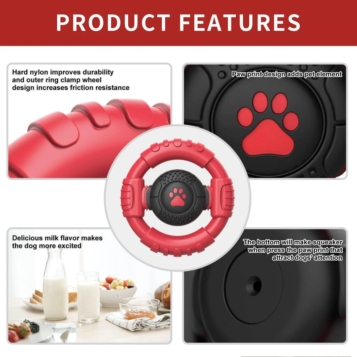 Extreme Tough Dog Chew Toys for Aggressive Chewers