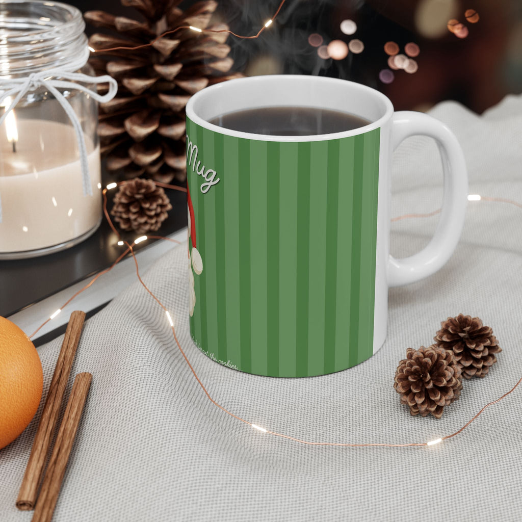Santa's Mug Ceramic Coffee Cup — Christmas Holiday Gift (11oz & 15oz)