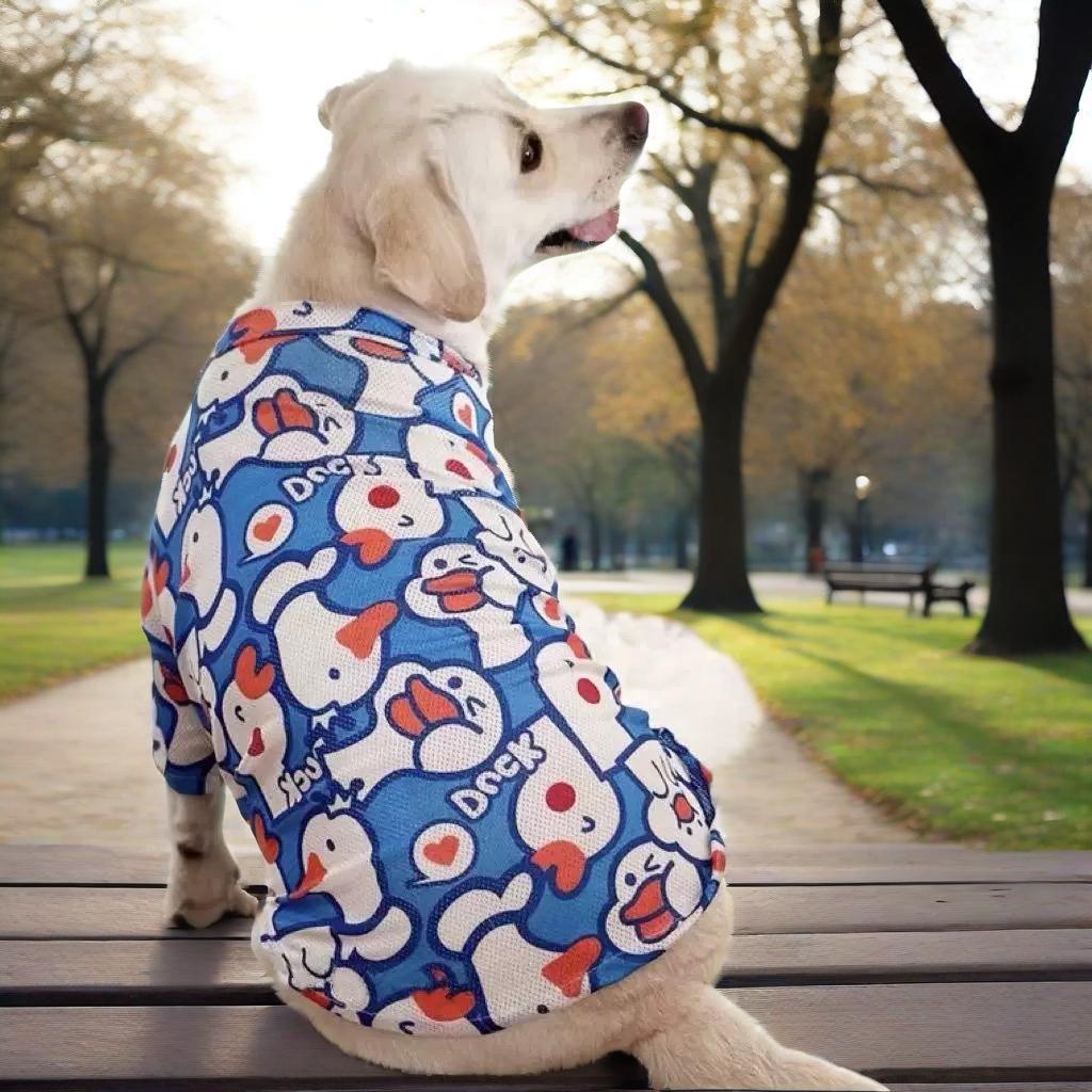 Big Dog Clothes Spring Summer Pet