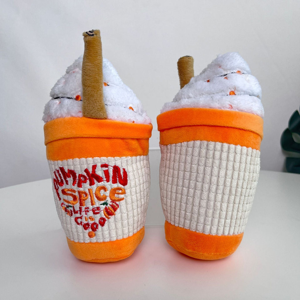 Sounding Dog Toy Drink Juice Ice Cream Plush Toy