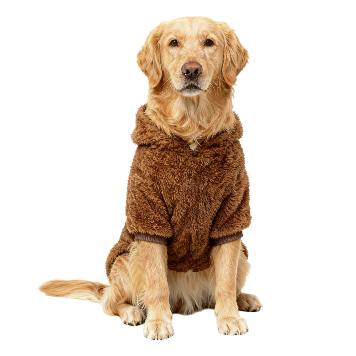 Warm Home Clothing For Medium To Large Dogs In Double-Faced Fleece