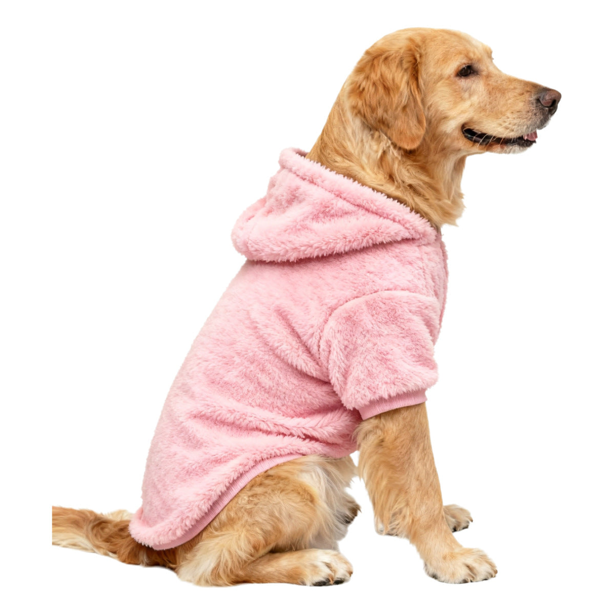 Warm Home Clothing For Medium To Large Dogs In Double-Faced Fleece