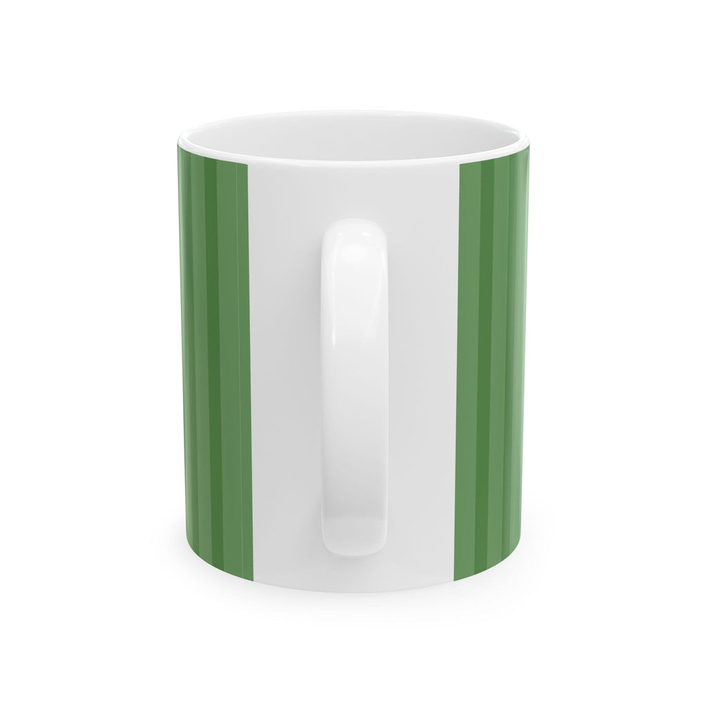 Santa's Mug Ceramic Coffee Cup — Christmas Holiday Gift (11oz & 15oz)