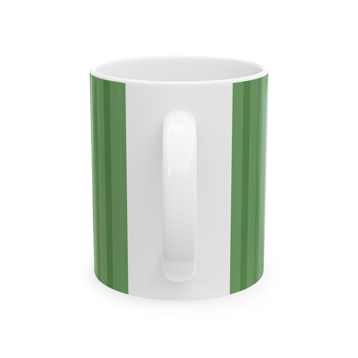 Santa's Mug Ceramic Coffee Cup — Christmas Holiday Gift (11oz & 15oz)
