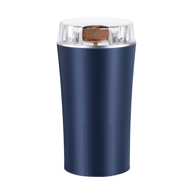 Electric Coffee Bean Grinder Multifunctional with One-Press Control Food Processor Blender for Espresso Nuts Grains Easy Clean