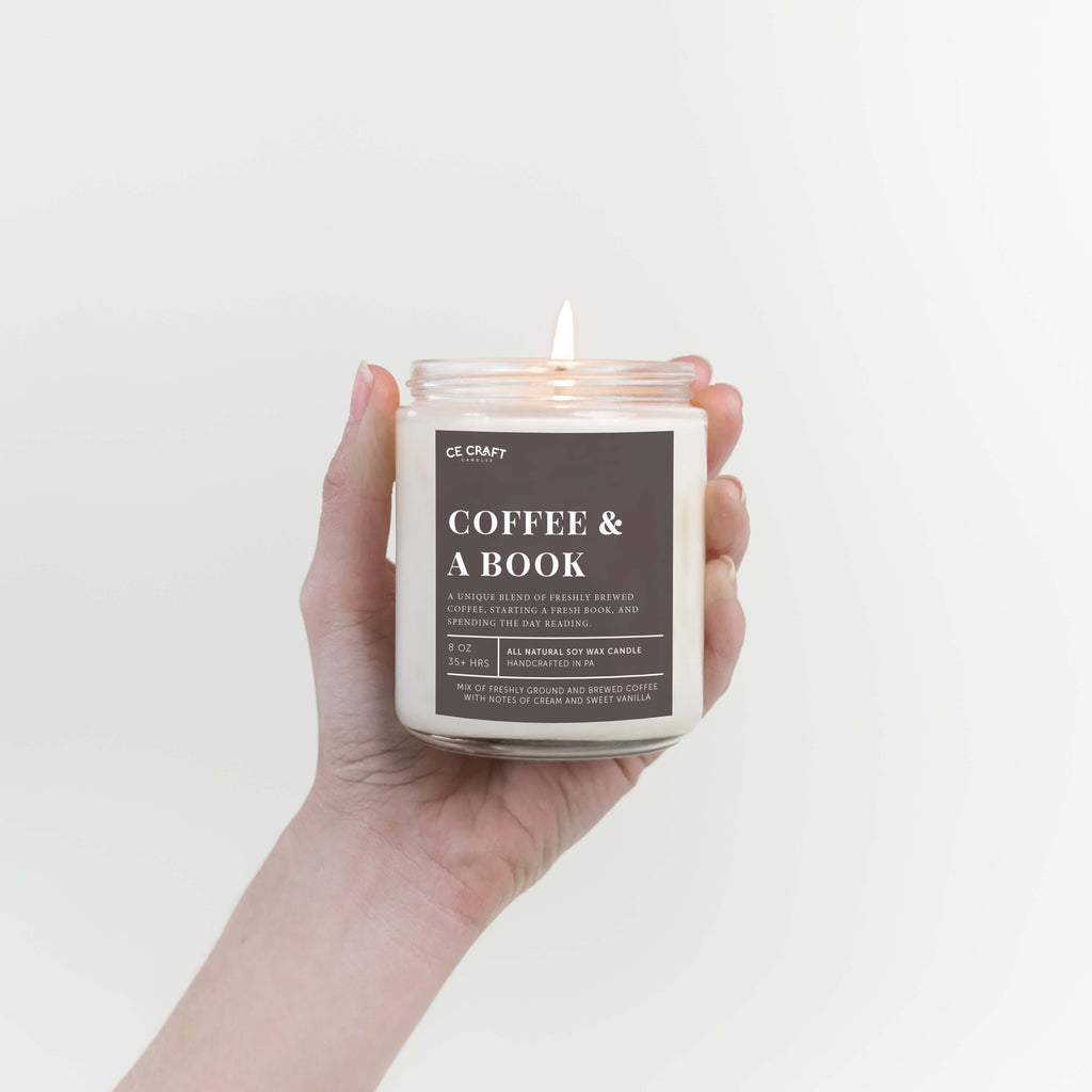 Coffee & A Book Scented Candle