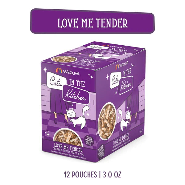 Cats in the Kitchen Love Me Tender Chicken & Duck in Gravy (3oz)