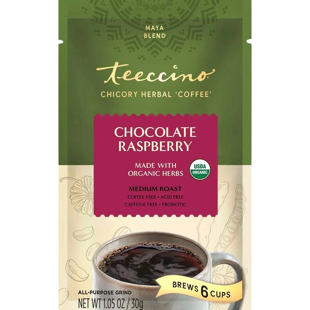 Chocolate Raspberry Chicory Herbal Coffee