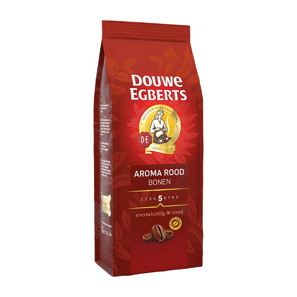 Douwe Egberts Aroma Rood Whole Bean Coffee 17.6oz/500g