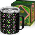 Wicked Black Stainless Steel Camp Mug - 12 oz