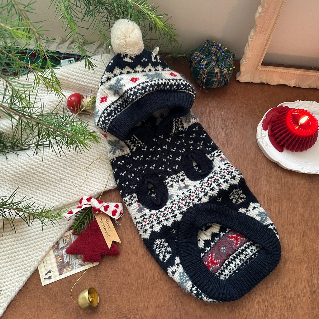 Sweater Pet Clothing Waterproof  Delicately Soft  Keeps Cats Warm And Dogs Cozy