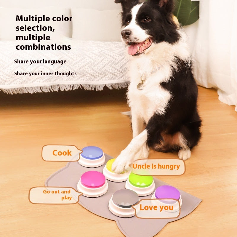 Pet Communication Button Dog Voice Toy