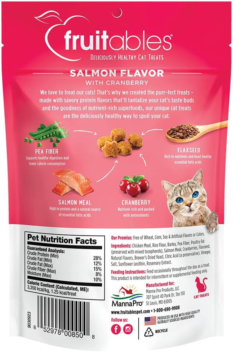 Cat Crunchy Treats  made with salmon