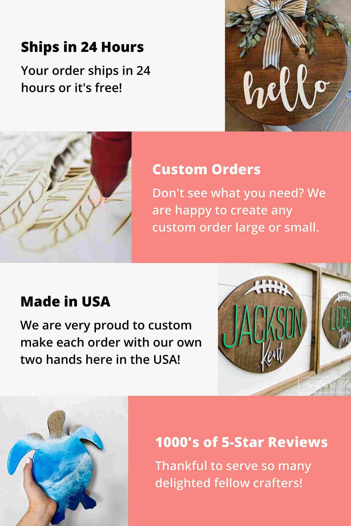 Unfinished Wood Coffee Cup Silhouette - Craft- up to 46" DIY