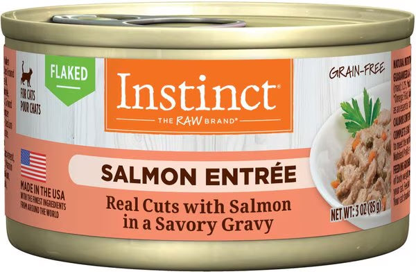 Instinct Flaked Salmon Wet Cat Food (3oz)