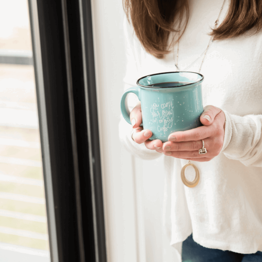 You Can't Pour From an Empty Cup Coffee Mug